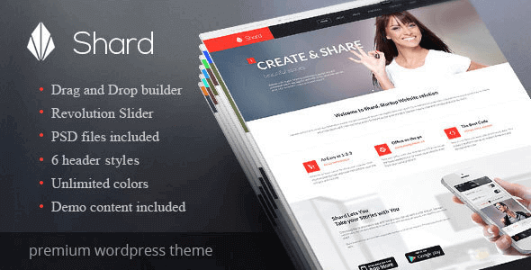 Shard 2.3.0 – Multipurpose Business Parallax WP Theme