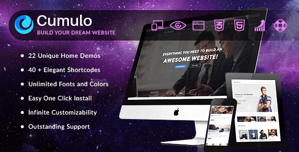 Cumulo 1.6 – Responsive Multi Purpose WordPress Theme