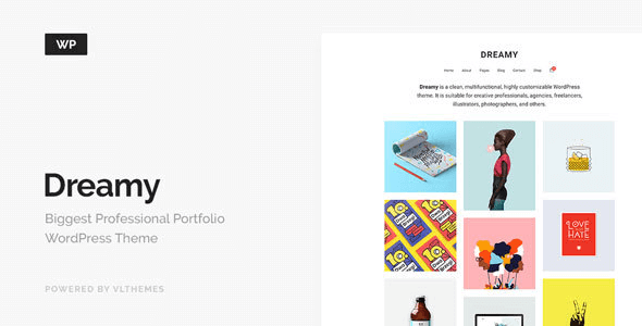 Dreamy 1.6 – Biggest Portfolio WordPress Theme