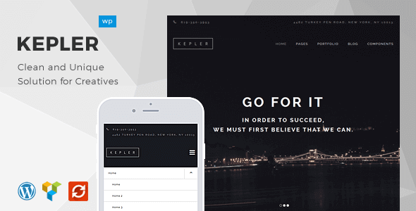 Kepler 1.0.6 – Responsive Business WordPress Theme