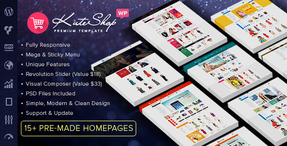 KuteShop 3.3.4 – Multipurpose WooCommerce Wordpres Theme