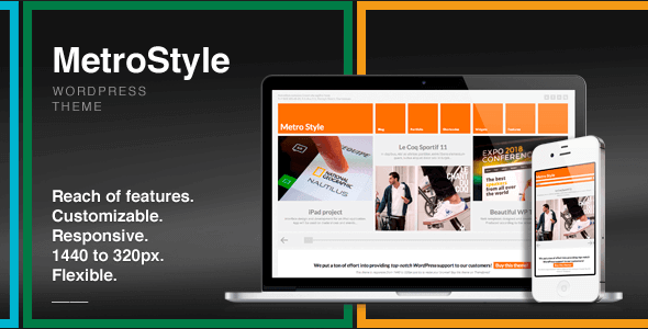 MetroStyle 1.5.3 – Responsive All Purpose WordPress Theme