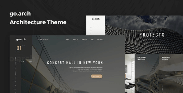 go.arch 1.2.8 – Architecture and Interior WordPress Theme