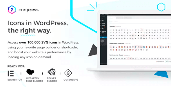IconPress Pro 1.4.9 – Icon Management for WordPress
