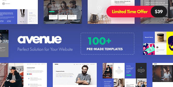 Avenue 1.2.1 – Creative Multi-Purpose WordPress Theme