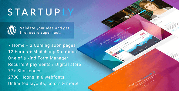 Startuply 3.1 – Multi-Purpose Startup Theme