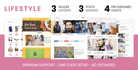 Lifestyle 1.1.11 – Elegant WordPress Theme