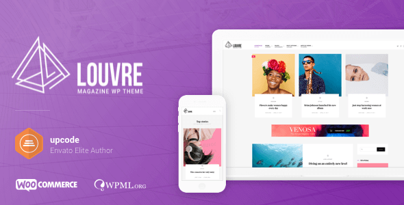 Louvre 1.1.1 – Minimal Magazine and Blog WordPress Theme