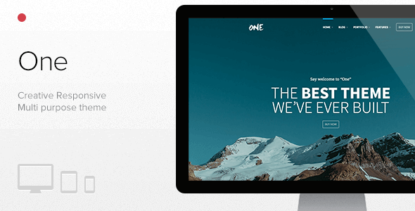 One 1.8.13 – The Creative Multipurpose Portfolio Theme