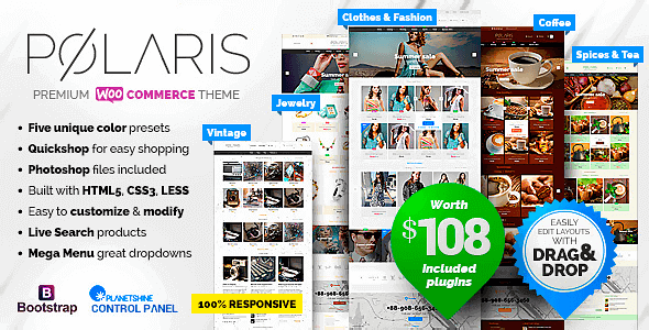 Polaris 1.1.41 – Modern & Powerful WooCommerce Theme