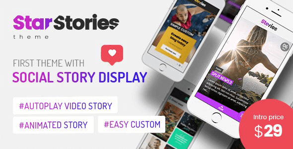 StarStories 1.2 – Creative Magazine & Blog theme