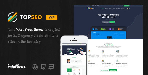 TopSEO 2.2 – SEO, Digital Marketing WordPress Theme