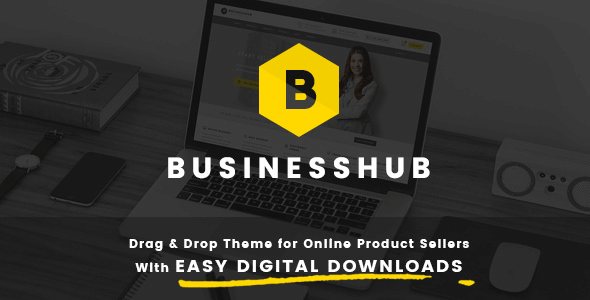 Business Hub 1.1.9 – Responsive WordPress Theme For Online Business