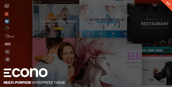 Econo 1.6.0 – Creative MultiPurpose WordPress Theme