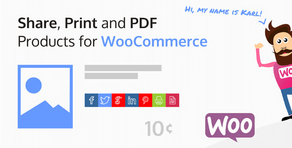 Share, Print and PDF Products for WooCommerce 2.6.2