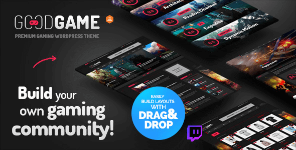 GoodGame 1.0.25 – Twitch Integrated WordPress Gaming News Magazine