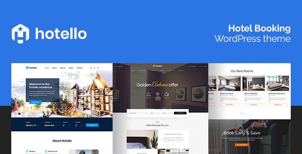 Hotello 1.3.6 – Hotel Booking WordPress theme