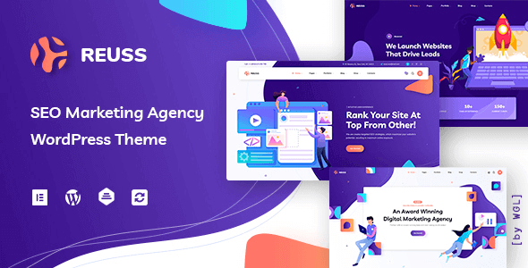 Reuss 1.0.7 NULLED – SEO Marketing Agency WordPress Theme