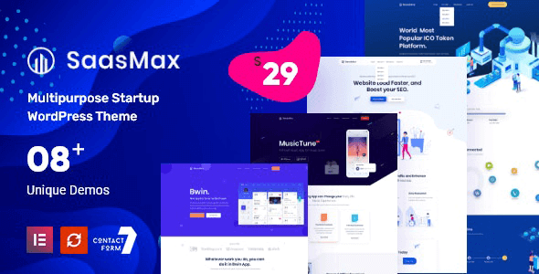 SaaSmax 4.3.0 – Technology Software Startup Theme