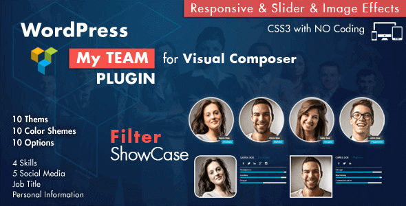 Team Showcase for Visual Composer 3.4