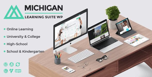 Michigan Learning Suite 3.4.1 – All-in-one Education WordPress Theme