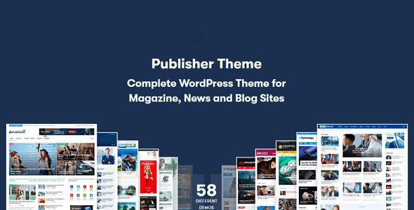 Publisher 7.11.0 NULLED – Magazine Blog Newspaper and Review WordPress Theme