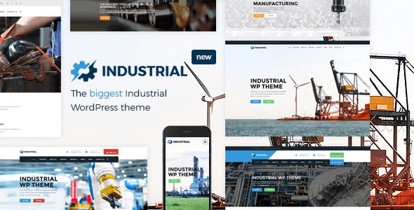 Industrial 1.6.2 – Factory Business WordPress Theme