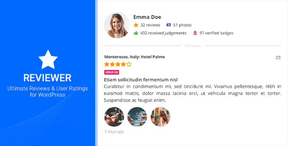 Reviewer WordPress Plugin 3.25.0 NULLED