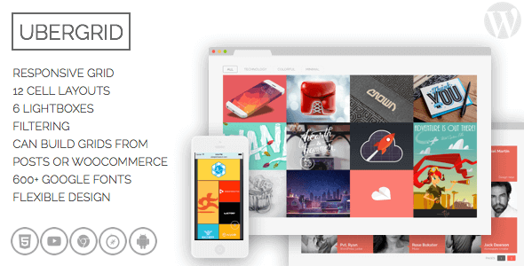 UberGrid 2.9.4.5 – Responsive Grid Builder for WordPress