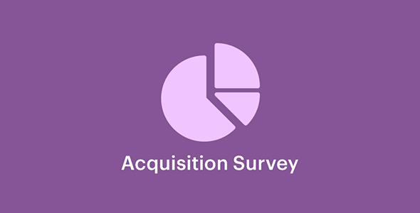 Easy Digital Downloads – Acquisition Survey 1.0.3