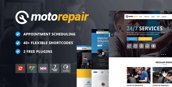 Motorepair 1.6 – Theme for Car Mechanics