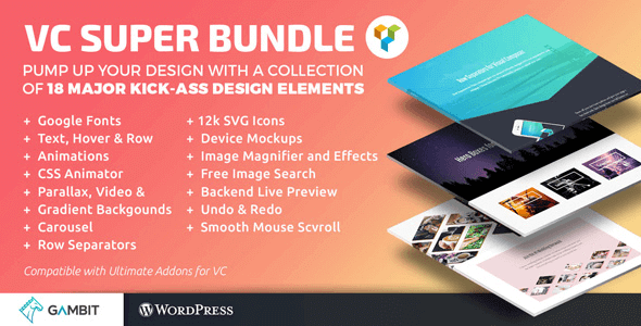 Super Bundle for Visual Composer 1.4.2