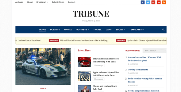 WPZOOM Tribune 4.2.9