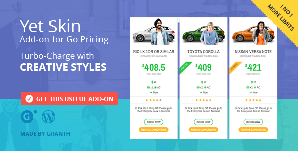 Yet Skin 1.2.0 – Add-on for Go Pricing