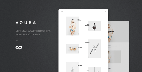 Aruba 1.3 – Minimal Ajax WordPress Portfolio Theme