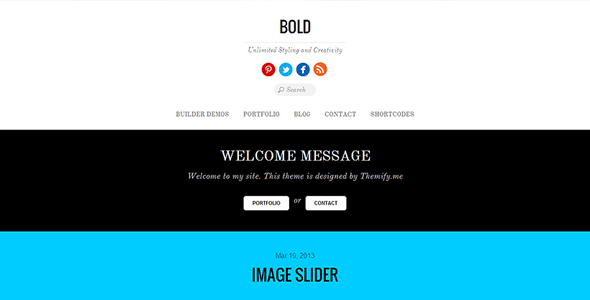 Themify Bold 5.3.8 + PSD