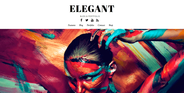 Themify Elegant 5.3.9 + PSD