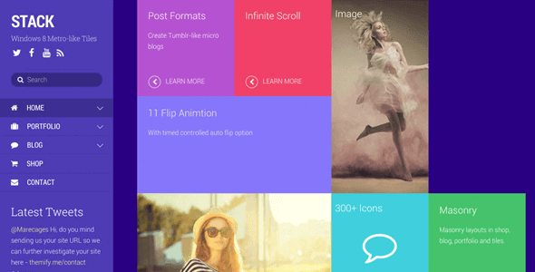 Themify Elegant 5.3.9 + PSD