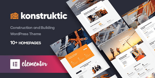 Konstruktic 1.1.0 – Construction & Building WordPress Theme