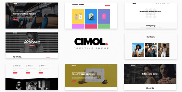 Cimol 1.2.5 – Responsive One Page & Multi Page Portfolio Theme