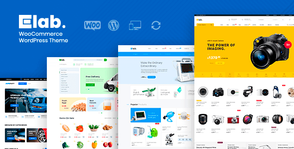 eLab 1.2.4 NULLED – WooCommerce Marketplace WordPress Theme