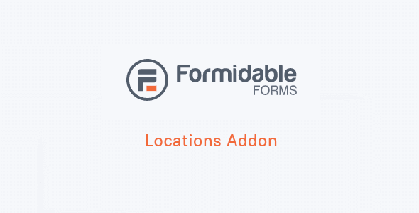 Formidable Locations Addon 2.02