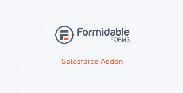 Formidable Salesforce Addon 2.04