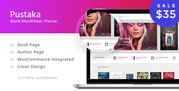 Pustaka 3.0.1 – WooCommerce Theme For Book Store