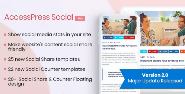 AccessPress Social Pro 2.2.1