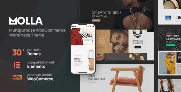 Molla 1.3.3 NULLED – Multi-Purpose WooCommerce Theme