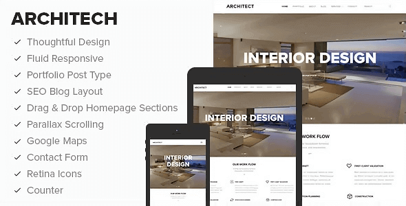 Architect 1.2.2 – Beautiful Business WordPress Theme