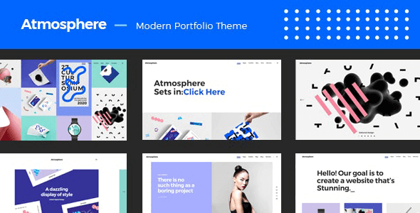 Atmosphere 1.6 – Bold Portfolio Theme