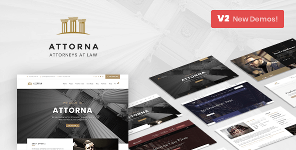 Attorna 2.0.7 NULLED – Law, Lawyer & Attorney