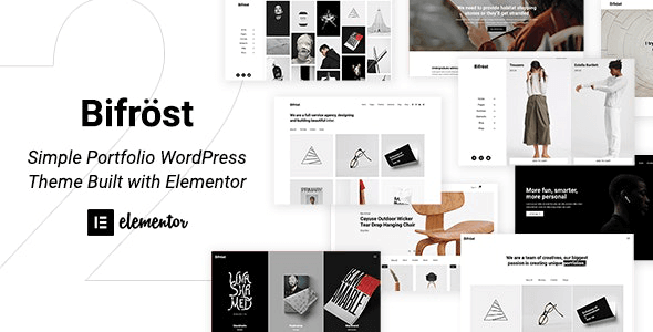 Bifrost 2.2.2 – Simple Portfolio WordPress Theme